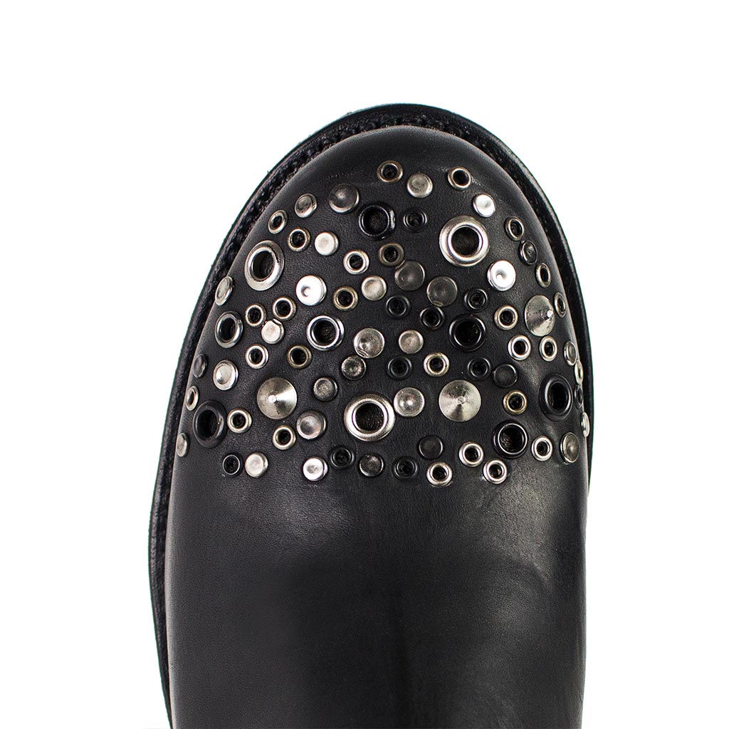 sendra-boots-s0016-biker-stiefelette-damen-schwarz image 3