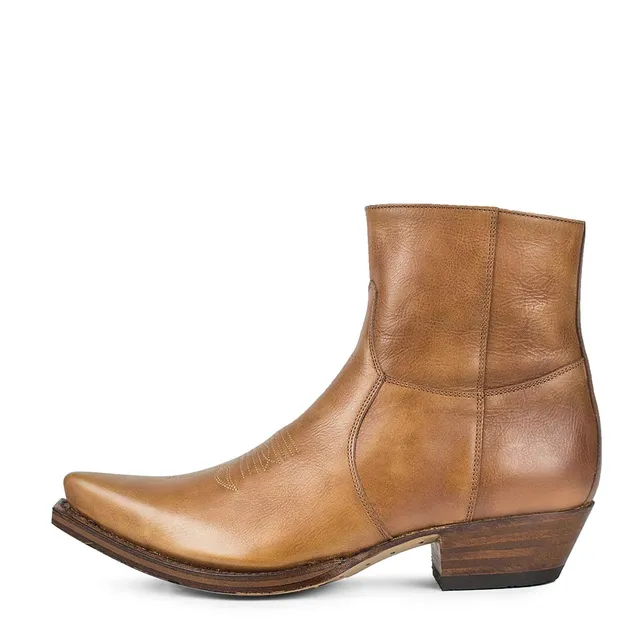 sendra-boots-7826-cuervo-olimpia-023-lavado-cowboy-stiefelette-braun image 1
