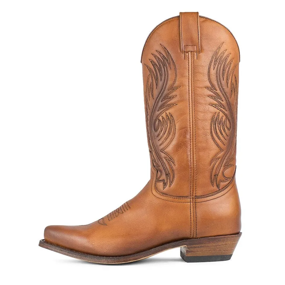 sendra-boots-16456-olimpia-siena-moka-crema-damen-western-boot-braun image 1