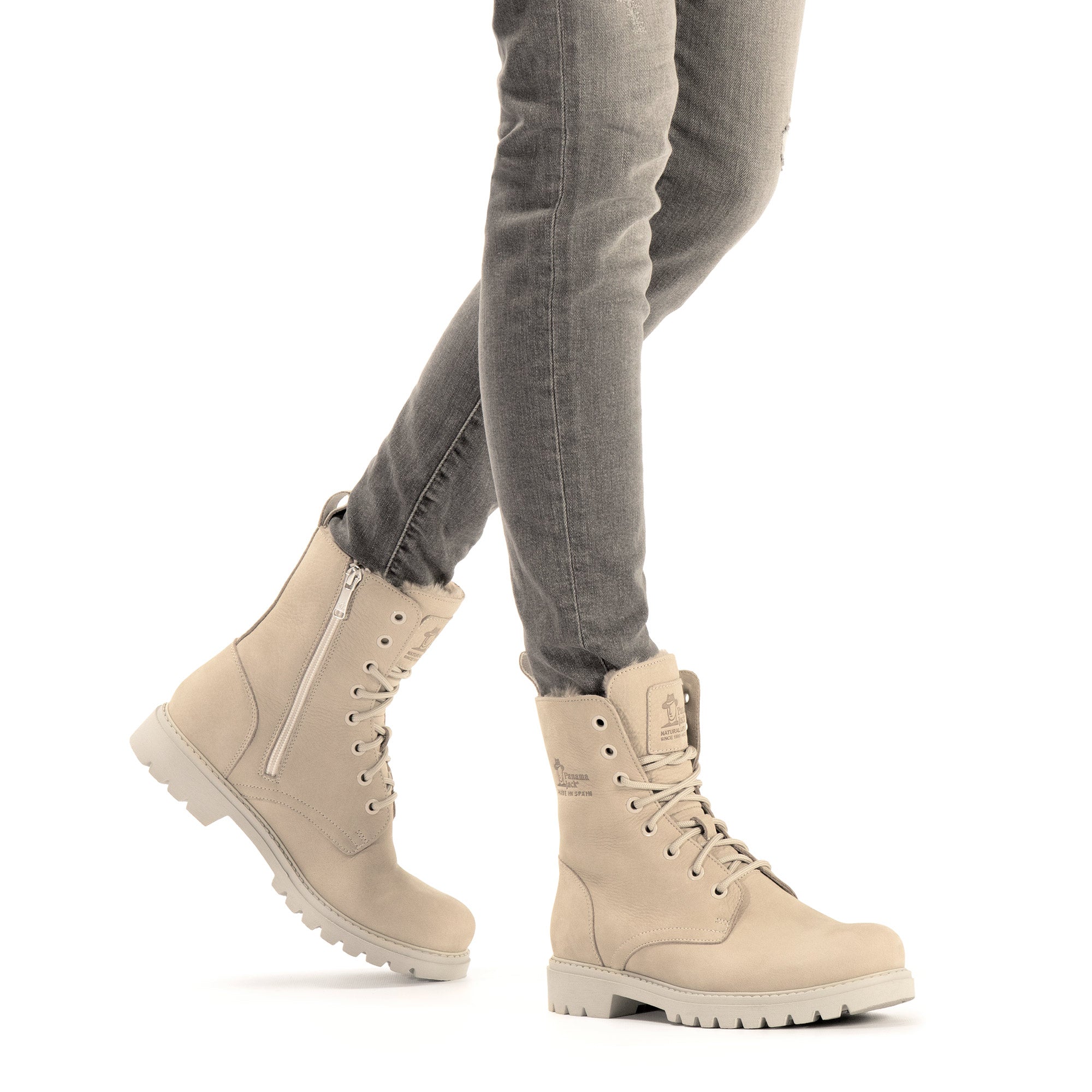 panama-jack-frisia-b8-damen-stiefel-nubuk-natural-warmfutter image 2