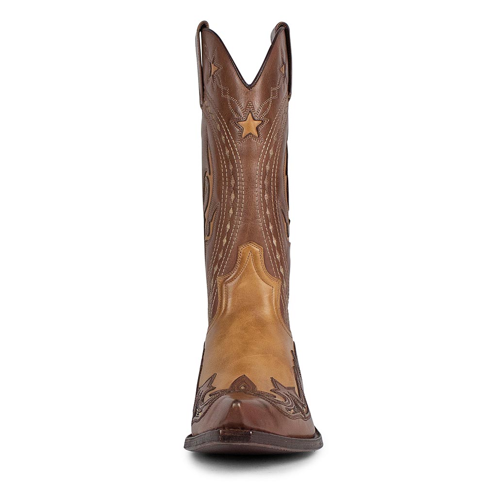 sendra-boots-6881-cuervo-box-brass-540-cowboy-stiefel-braun image 3