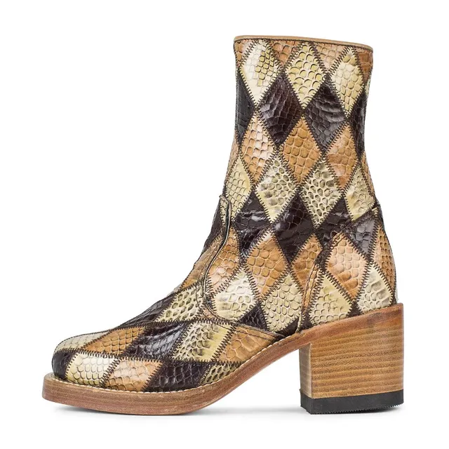 sendra-boots-s0005-4084-toledo-mix-piton-cowboy-stiefel-damen image 1