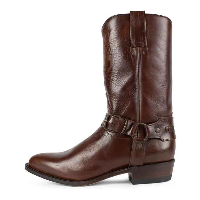 sendra-boots-3412-yankee-ciclon-sea-horse-biker-boot-braun image 1