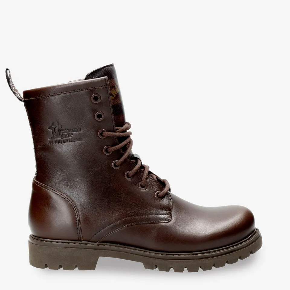 panama-jack-frisia-plaid-b1-damenstiefel-napa-braun image 1