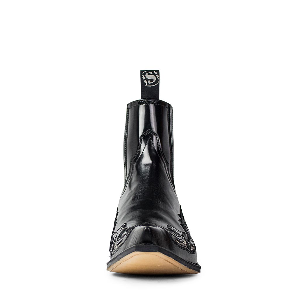 sendra-boots-4661p-cuervo-florentic-negro-cowboy-stiefel-schwarz image 3