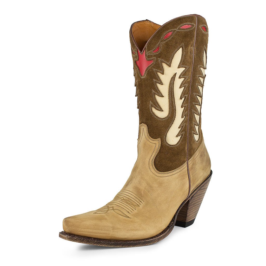 sendra-boots-15351-gorca-flo-miele-tabaco-damen-cowboystiefel image 4