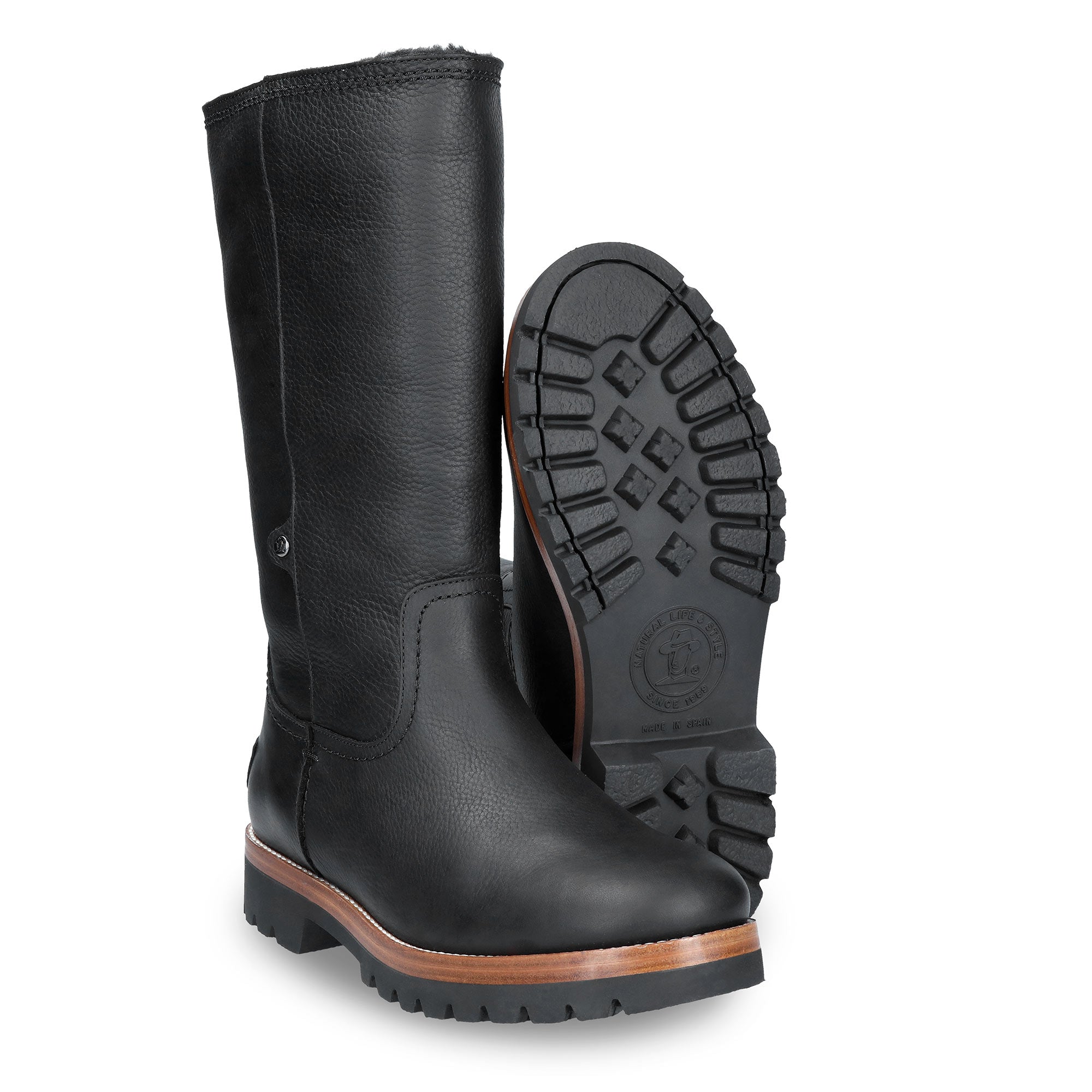 panama-jack-bambina-b104-damen-stiefel-napa-grass-schwarz image 4
