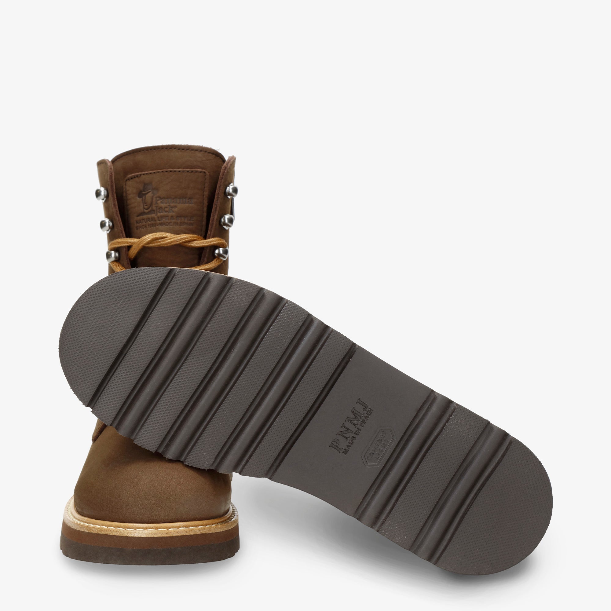panama-jack-keila-b3-damenstiefel-nobuck-marron-braun image 4