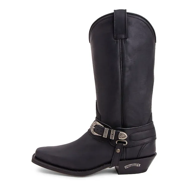 sendra-boots-3452-tango-sprinter-negro-biker-westernstiefel image 1