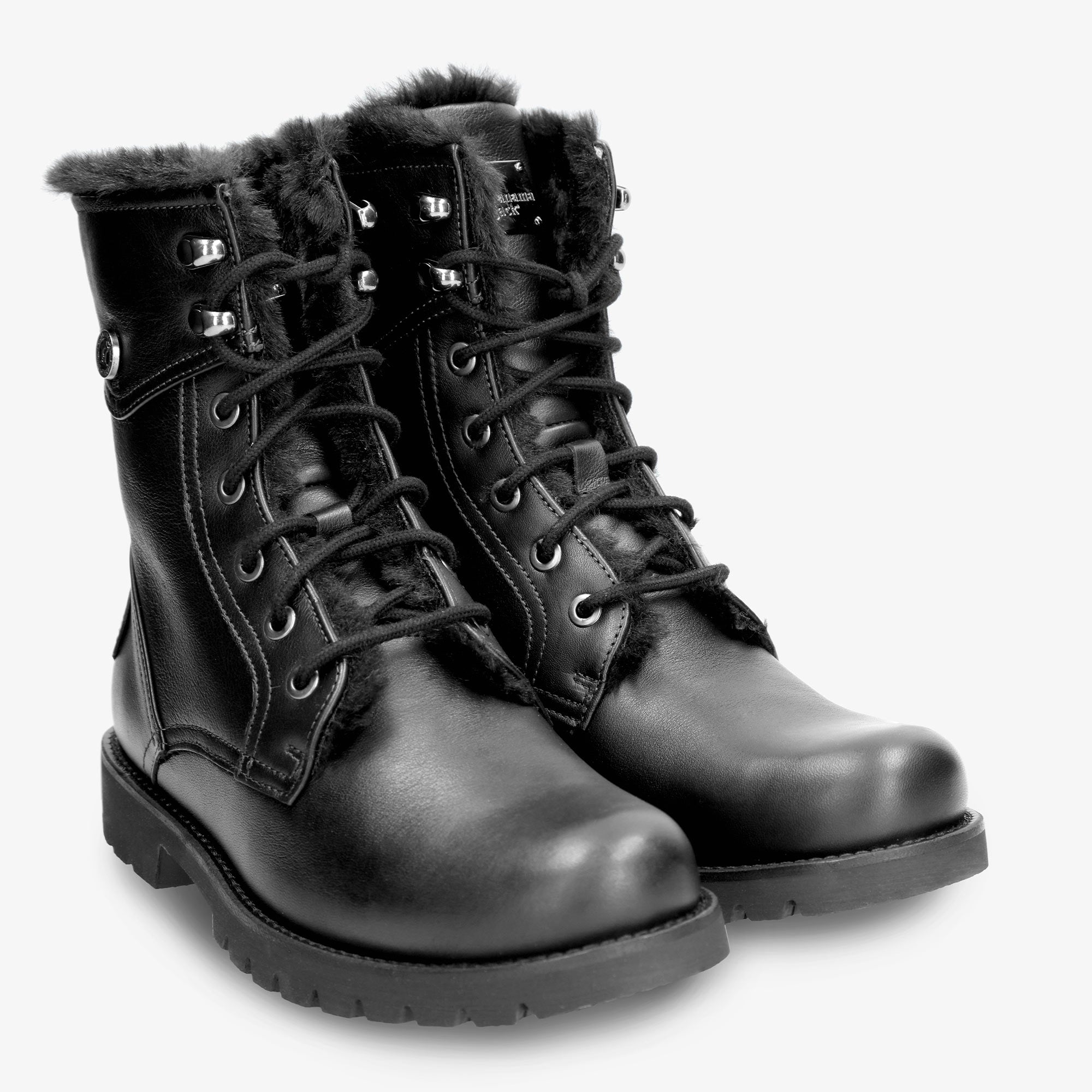 panama-jack-benissa-b2-damenstiefel-waterproof-napa-schwarz image 3