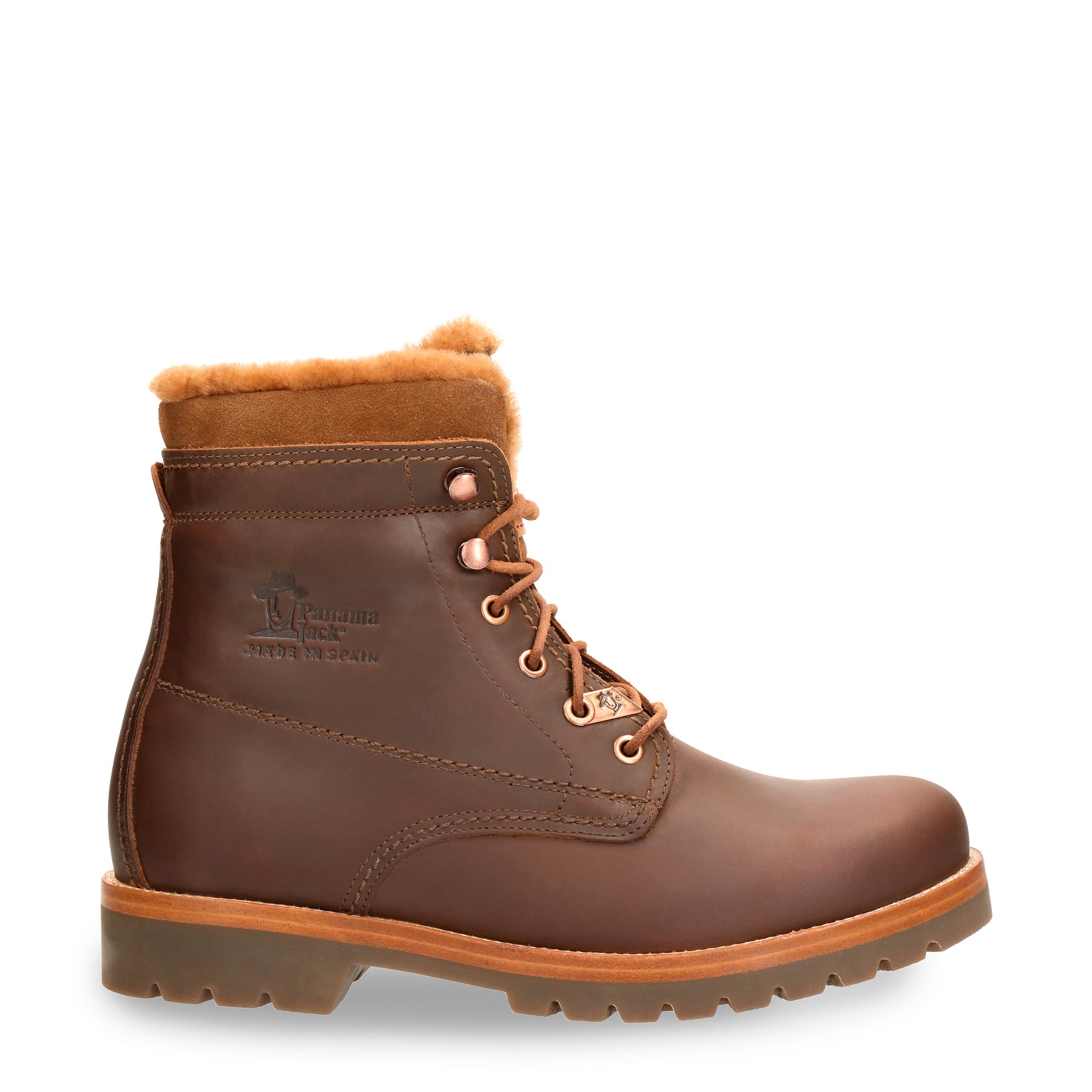 panama-jack-p03-aviator-igloo-herrenstiefel-nappa-cognac-lammfell-16-cm image 1