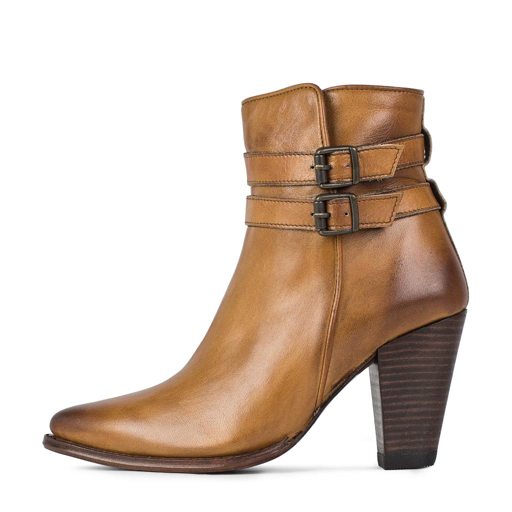 sendra-boots-12012-eva-salvaje-miele-damen-leder-stiefel image 1
