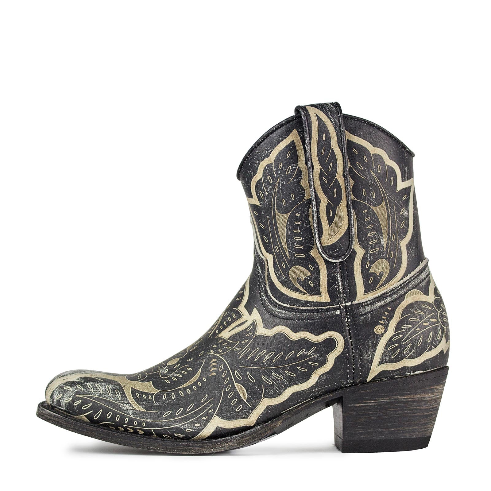 sendra-boots-13407-debora-raspado-negro-cowboyboots-mit-4-5-cm-absatz image 1