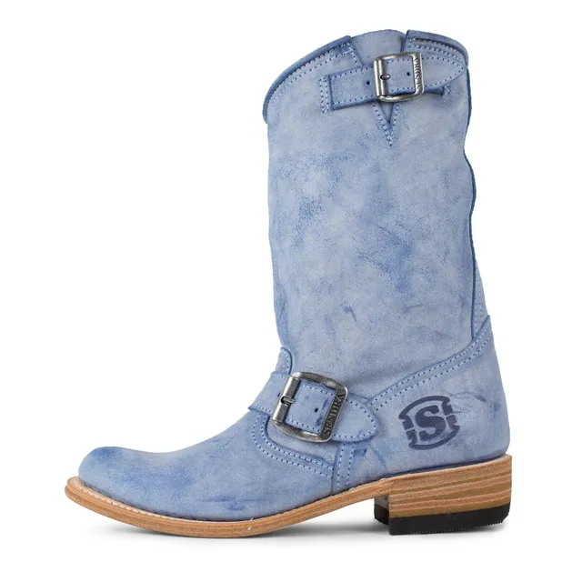 sendra-boots-2944-city-salvaje-azul-biker-boots-damen image 1