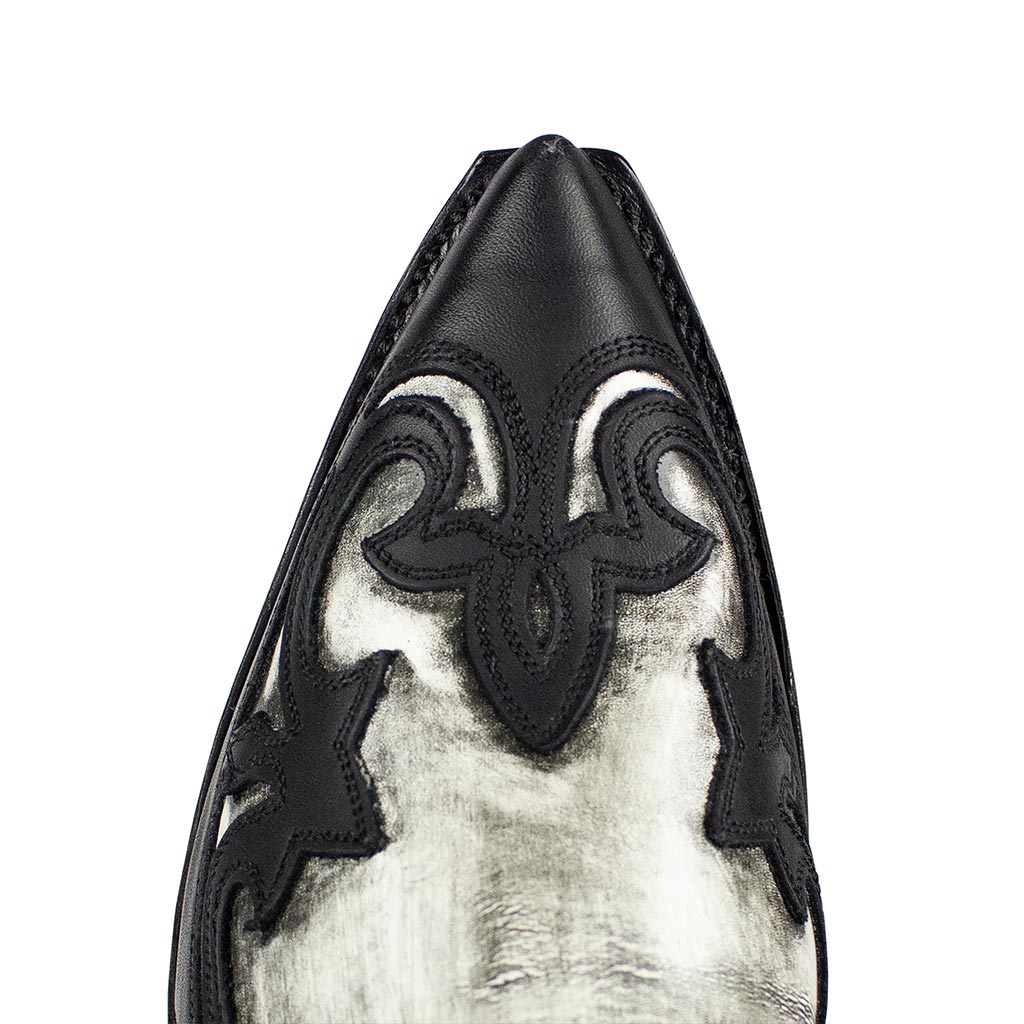 sendra-boots-6885-cuervo-flora-blanco-lav-old-herren-westernstiefel-mit-handgema image 5