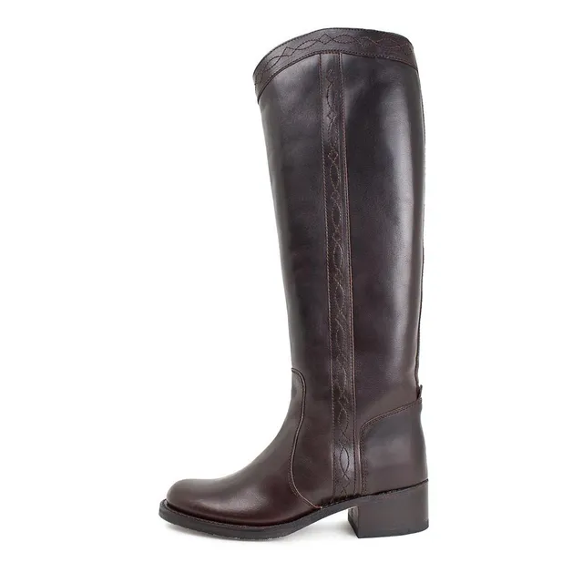 sendra-boots-8682-jyjy-butero-marr-n-damen-campera-stiefel-braun image 1