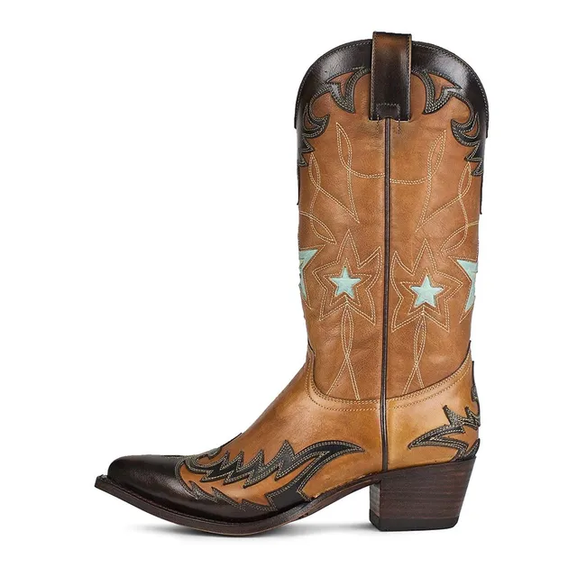 sendra-boots-12714-lia-olimpia-023-lav-hurricane-bronce-cowboystiefel image 1