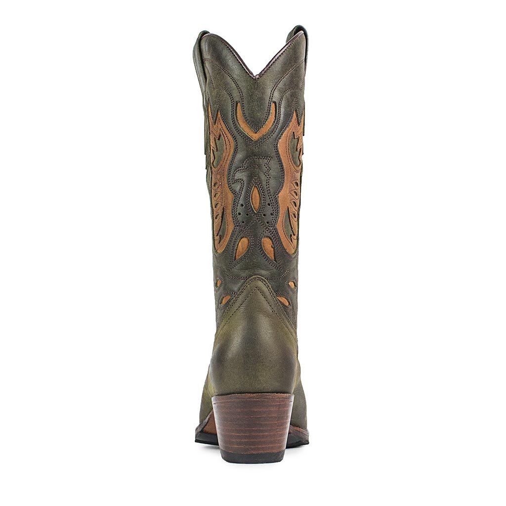 sendra-boots-10239-debora-military-lava-cowboy-stiefel image 4