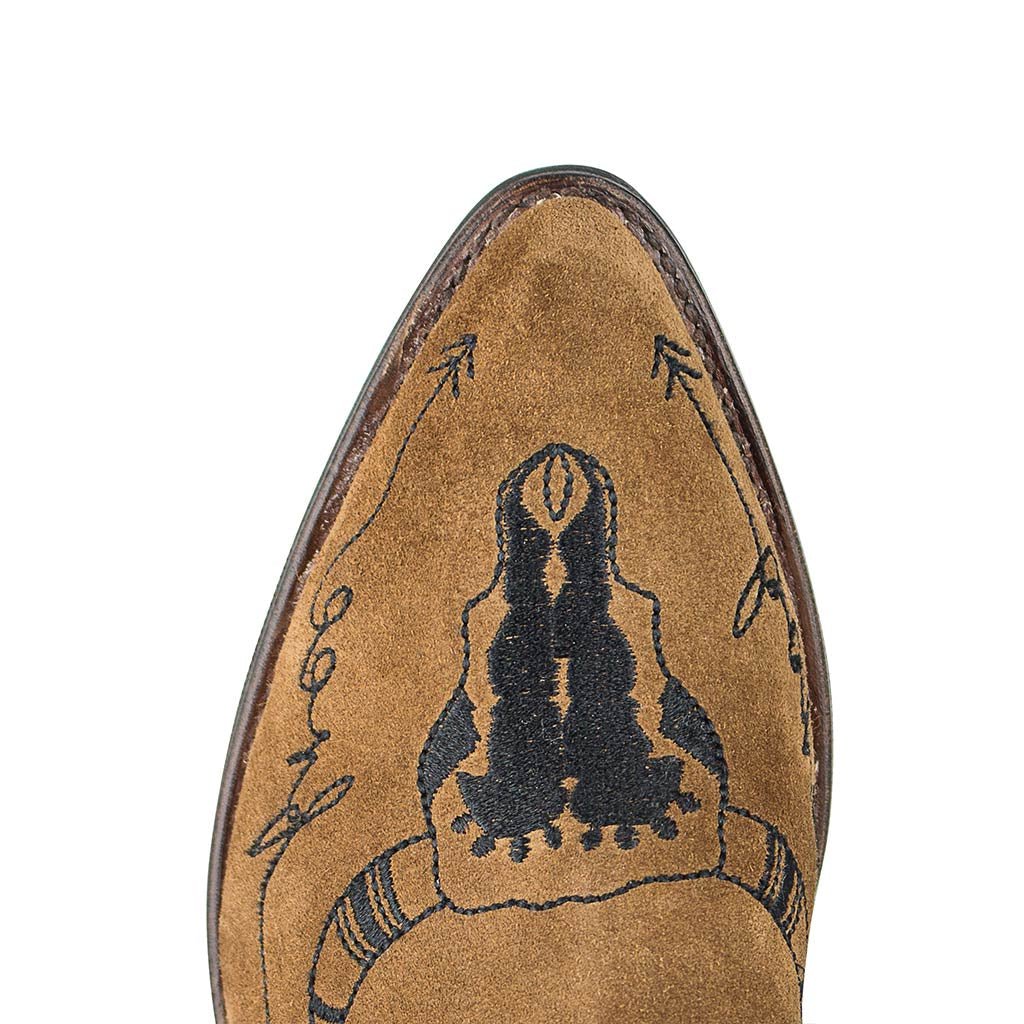 sendra-boots-15501-neri-serraje-sigaro-104-damen-chelsea-boots image 4