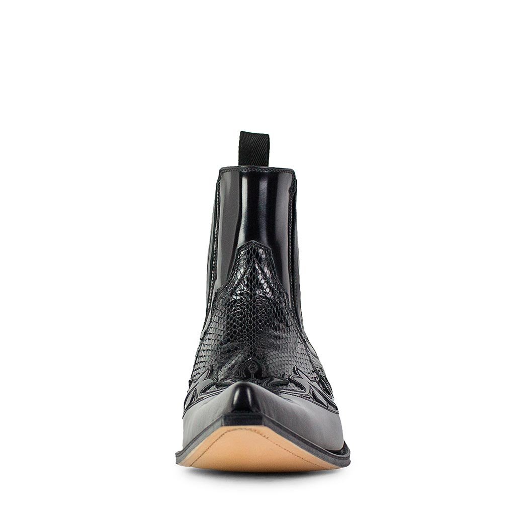 sendra-boots-9396p-javi-piton-negro-exotic-cowboystiefel-herren image 3