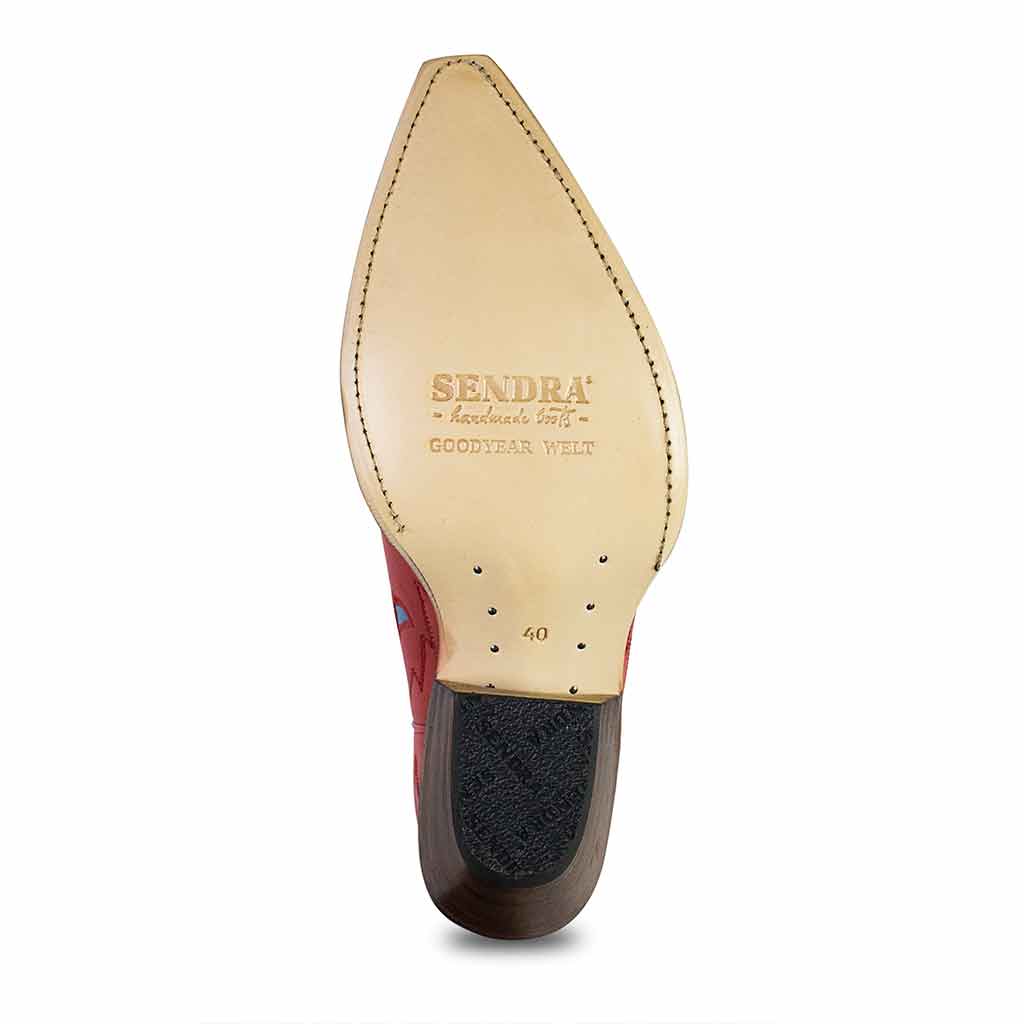 sendra-boots-3840-cuervo-atenea-rojo-cowboy-stiefel-herren image 6