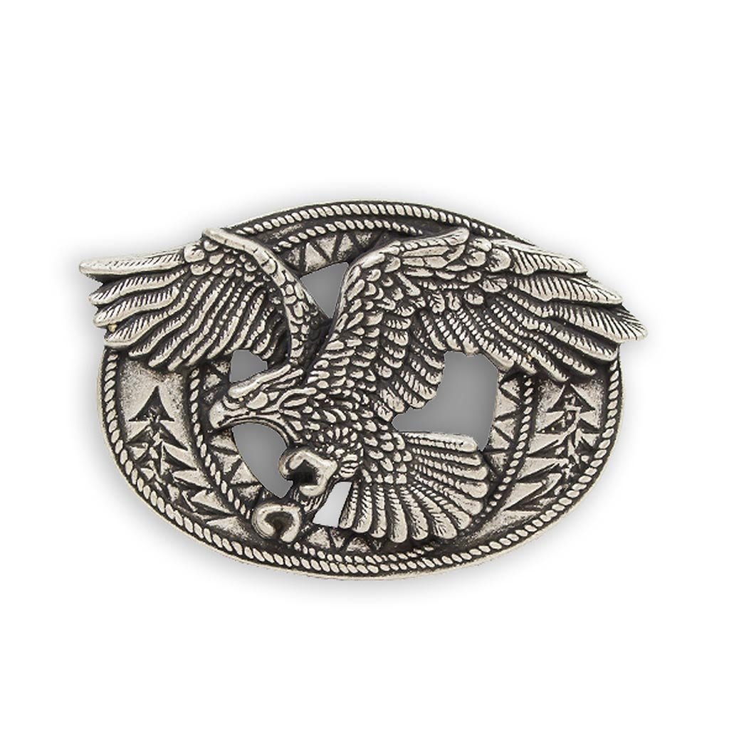 sendra-boots-hebilla-eli-15432-40-plata-mate-biker-g-rtelschnalle-adler image 1