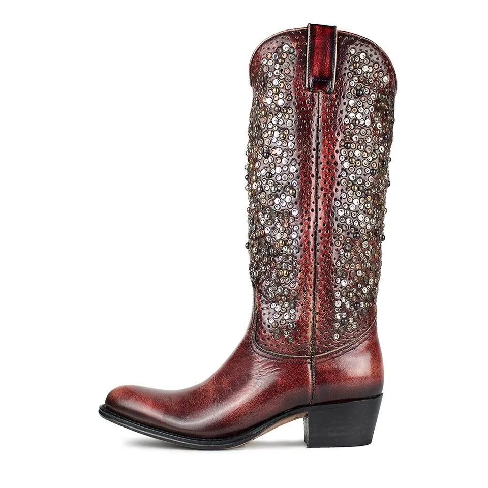 sendra-boots-8740-debora-denver-rojo-damen-cowboy-stiefel-rot image 1