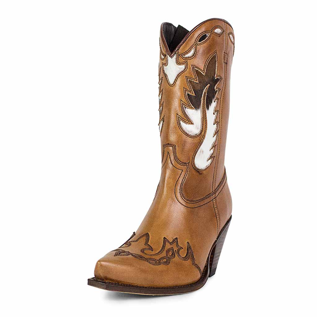 sendra-boots-18839sd2-gorca-westernstiefel-miele-schwarz image 2