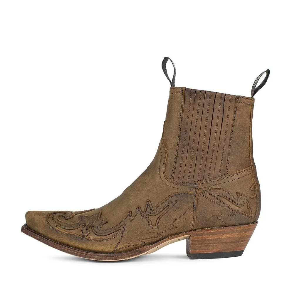 sendra-boots-4660-cuervo-floter-tang-lavado-cowboy-stiefelette image 1