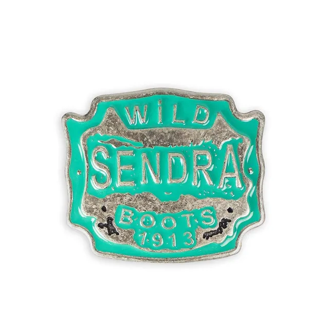 sendra-boots-hebilla-wild-2497-g-rtelschnalle-silber-gr-n image 1
