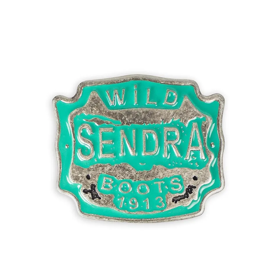 sendra-boots-hebilla-wild-2497-g-rtelschnalle-silber-gr-n image 1