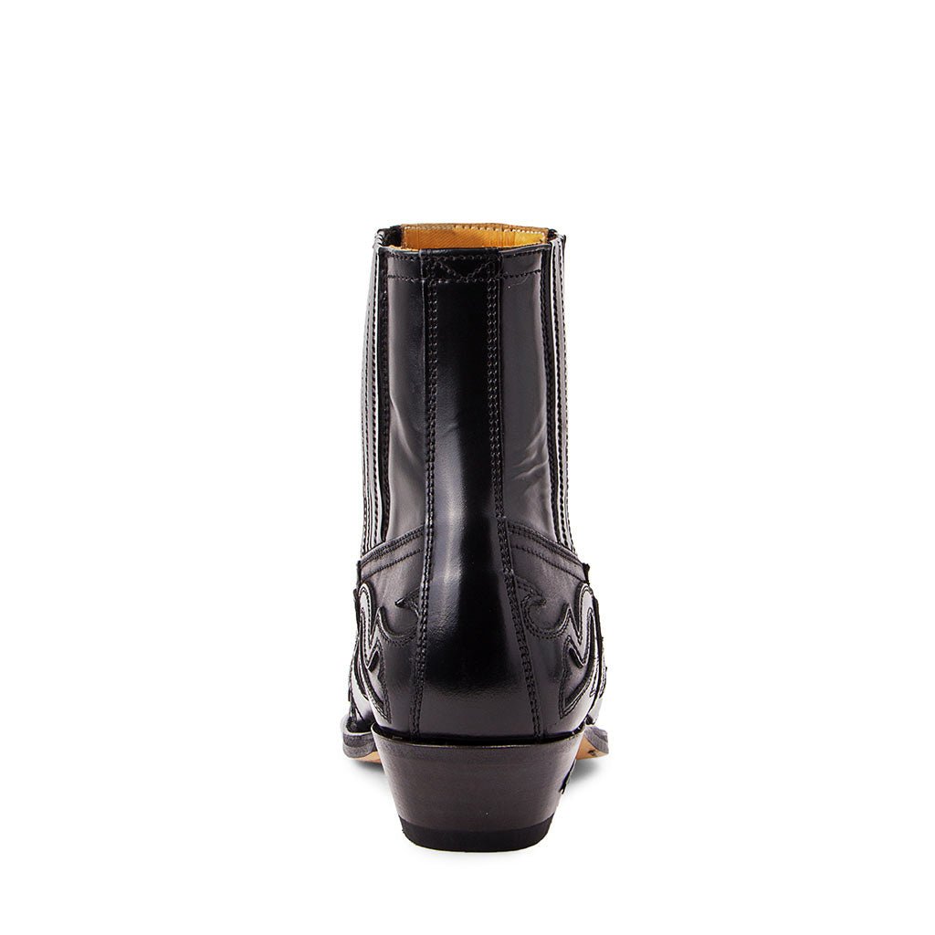 sendra-boots-4660-cuervo-stiefelette-flora-negro-sprinter-negro image 4
