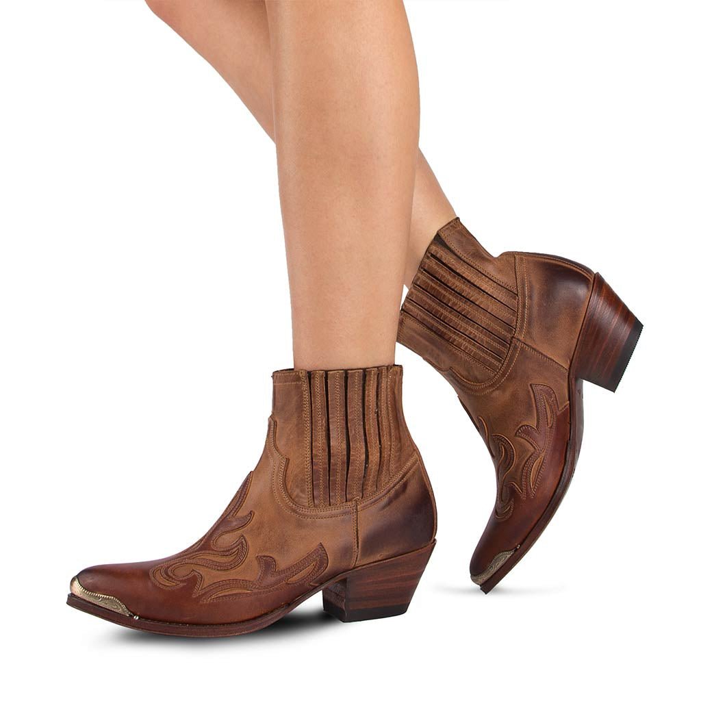 sendra-boots-13924-lia-western-bot-n-halbstiefel-braun image 6