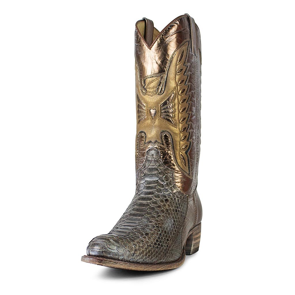 sendra-boots-s0011-9987-python-bronce-exotic-cowboy-boots image 2