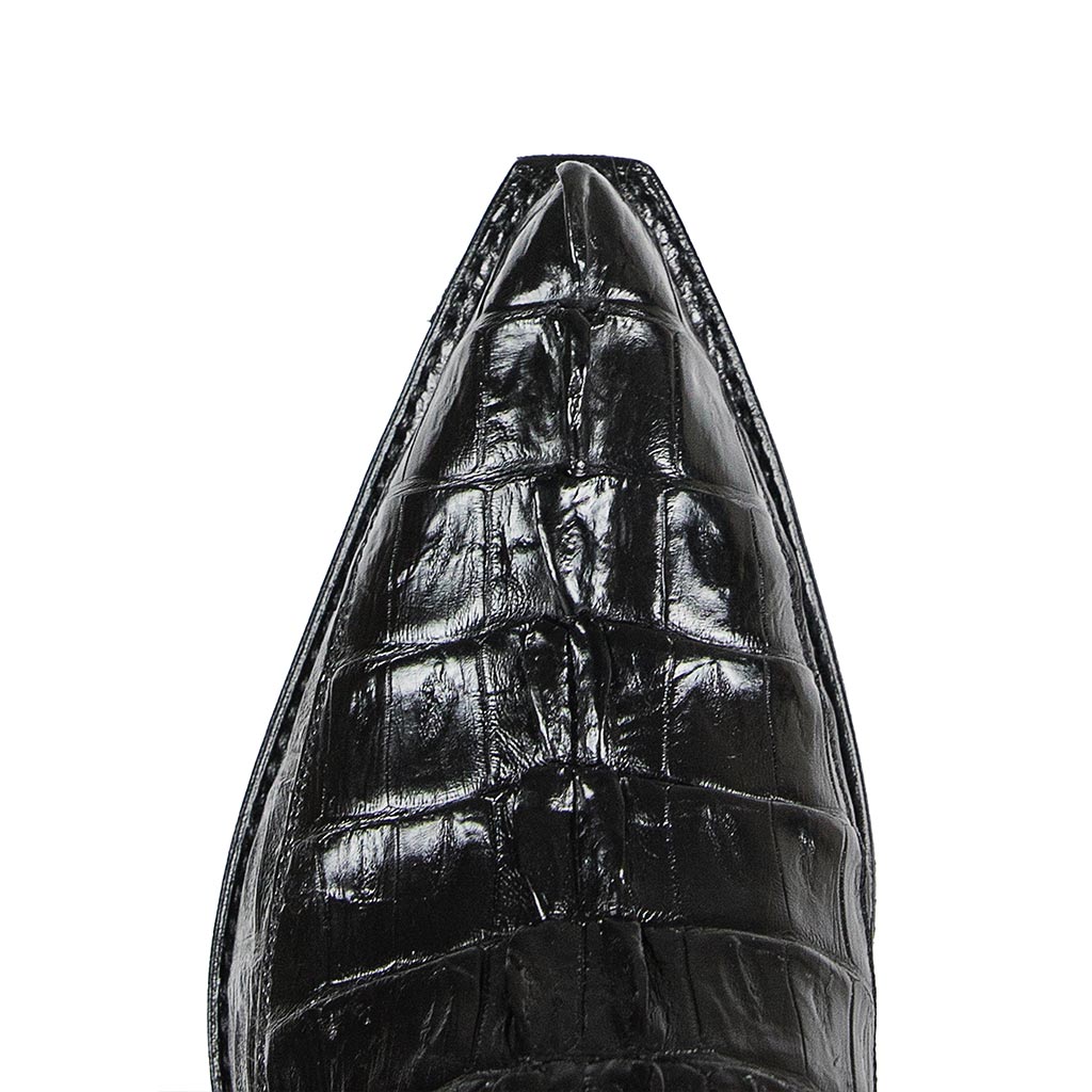 sendra-boots-4133p-cuervo-coco-cola-auten-negro-herren-cowboy-schuh-krokoleder-s image 5