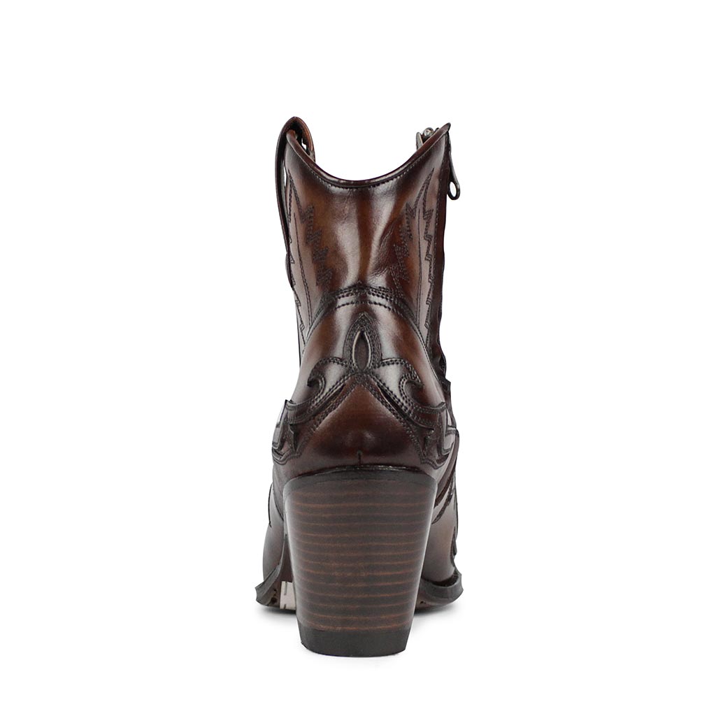 sendra-boots-16695-lula-handpainted-boot-cognac-braun image 4