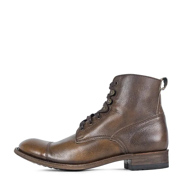 sendra-boots-s0086-9049-brown-corona-herren-biker-boot-in-braunem-leder image 1