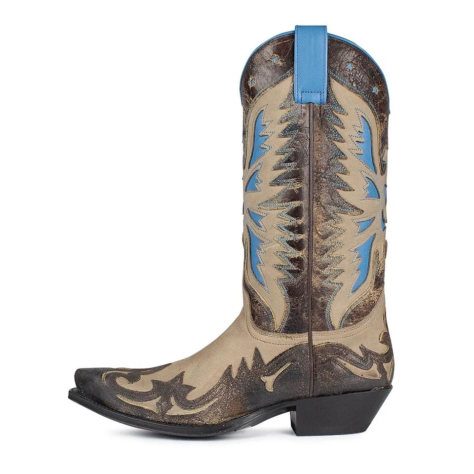 sendra-boots-6885-cuervo-nobuck-softy-damen-cowboy-stiefel-barbados image 1