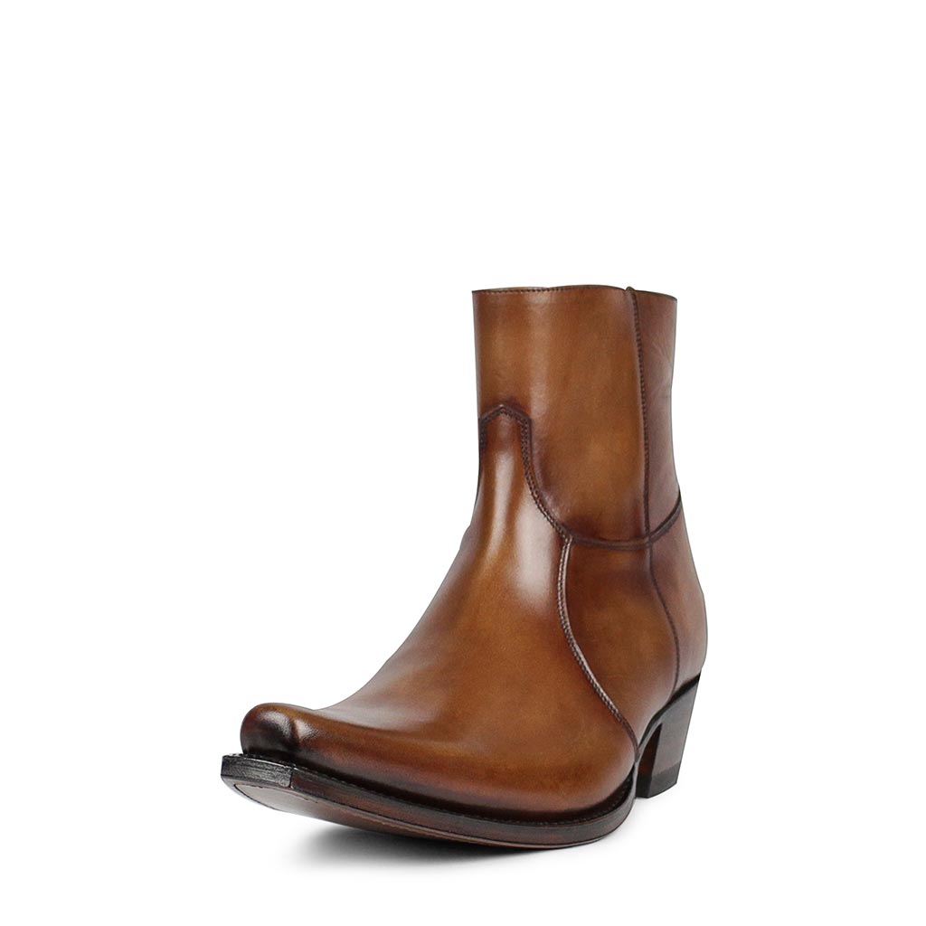 sendra-boots-5200-mi-hand-paint-crust-mid-brown-bikerboot image 2