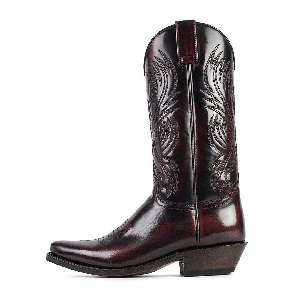 sendra-boots-2605-red-florentic-fuchsia-leder-stiefel-rot image 1