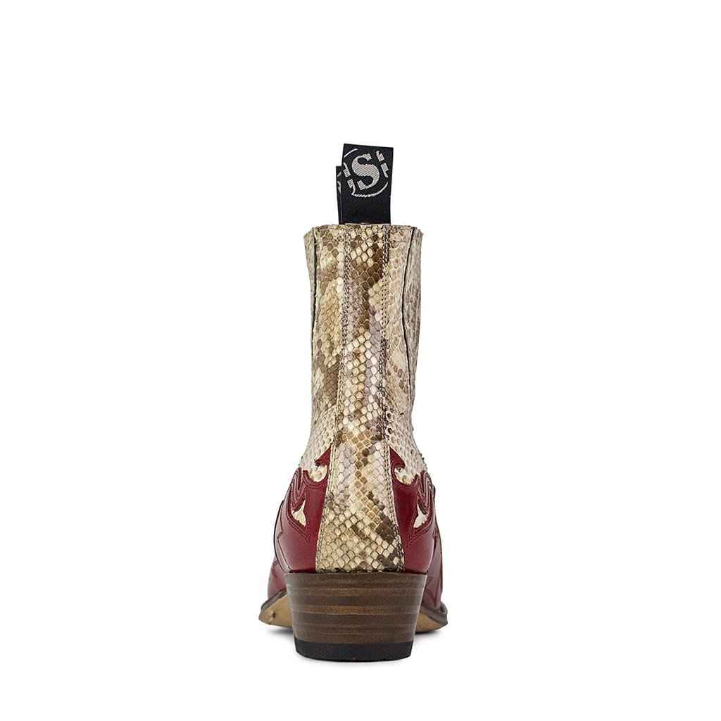 sendra-boots-4660p-cuervo-piton-barr-natural-ciclon-rojo-cowboystiefel-herren image 4