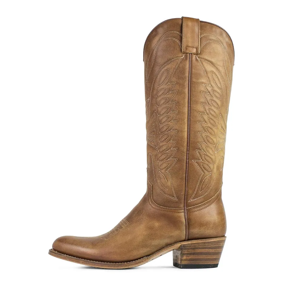 sendra-boots-s0057-7282-pico-damen-cowboy-boots-in-marron image 1