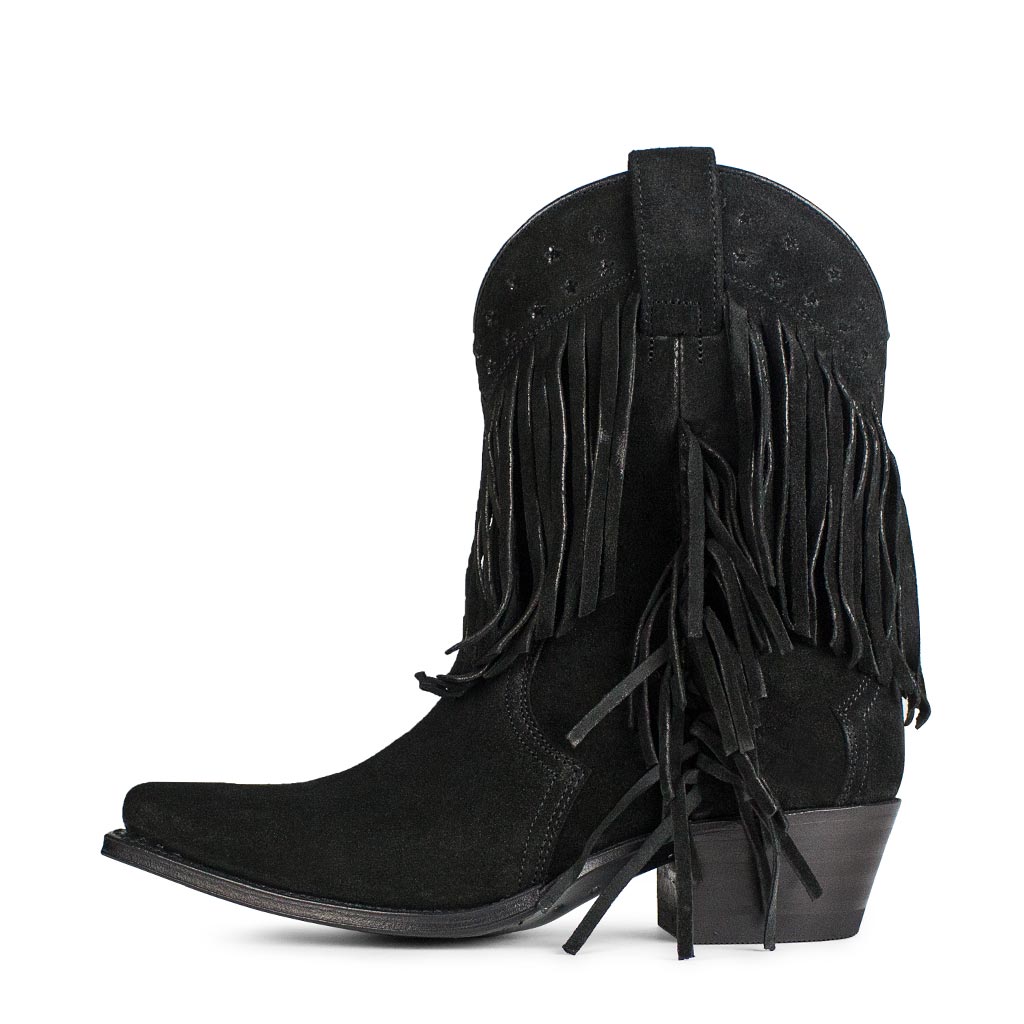 sendra-boots-17162-gene-serraje-negro-westernstiefel-schwarz image 1