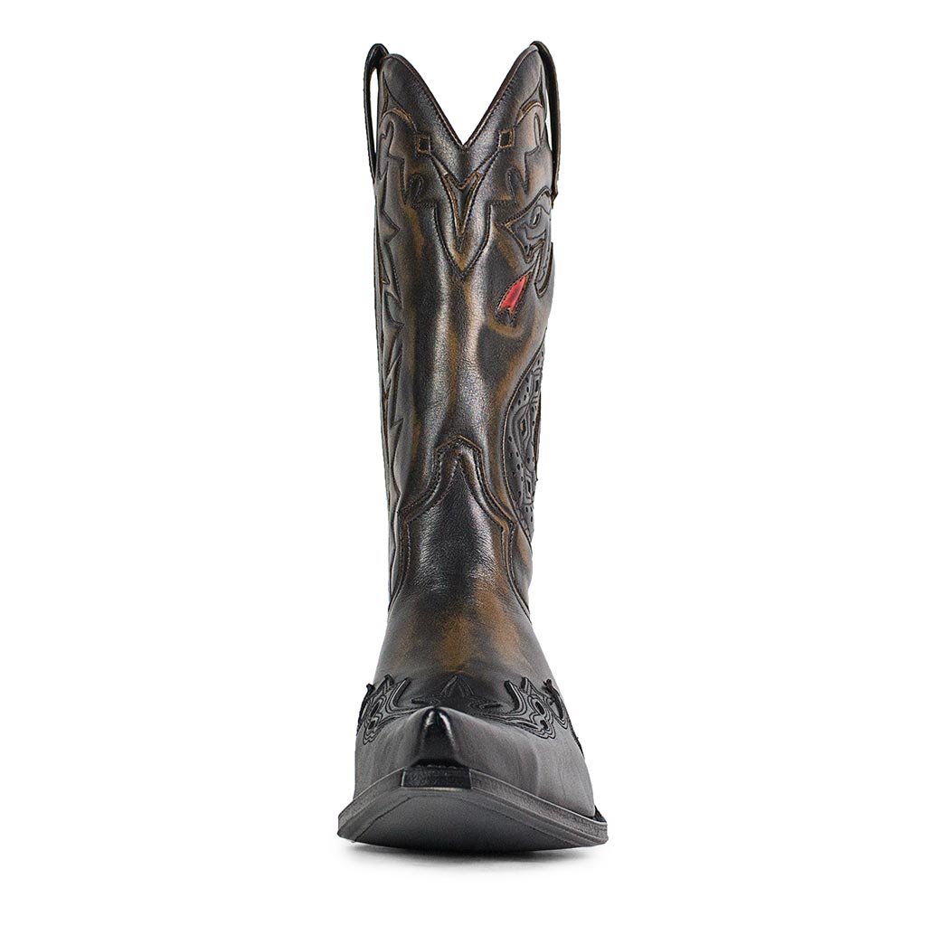 sendra-boots-3379-cuervo-natur-antic-jacinto-cowboystiefel-herren image 3