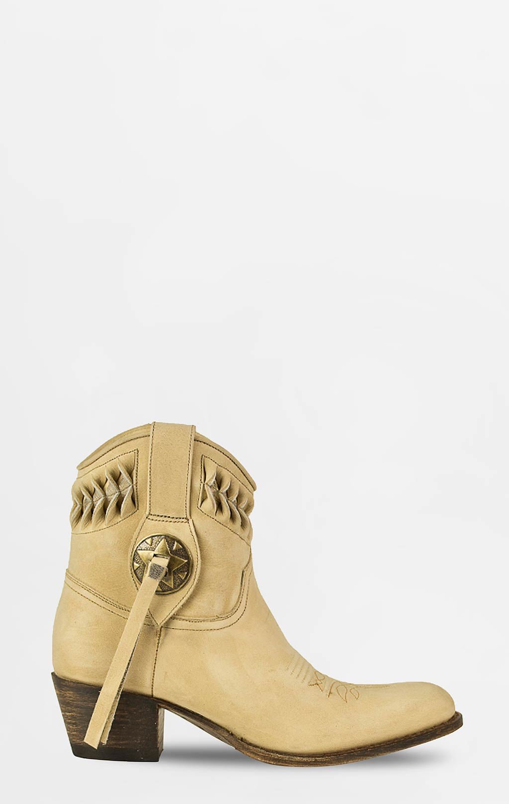 sendra-boots-13605-debora-flota-beige-lavado-damen-stiefelette image 2