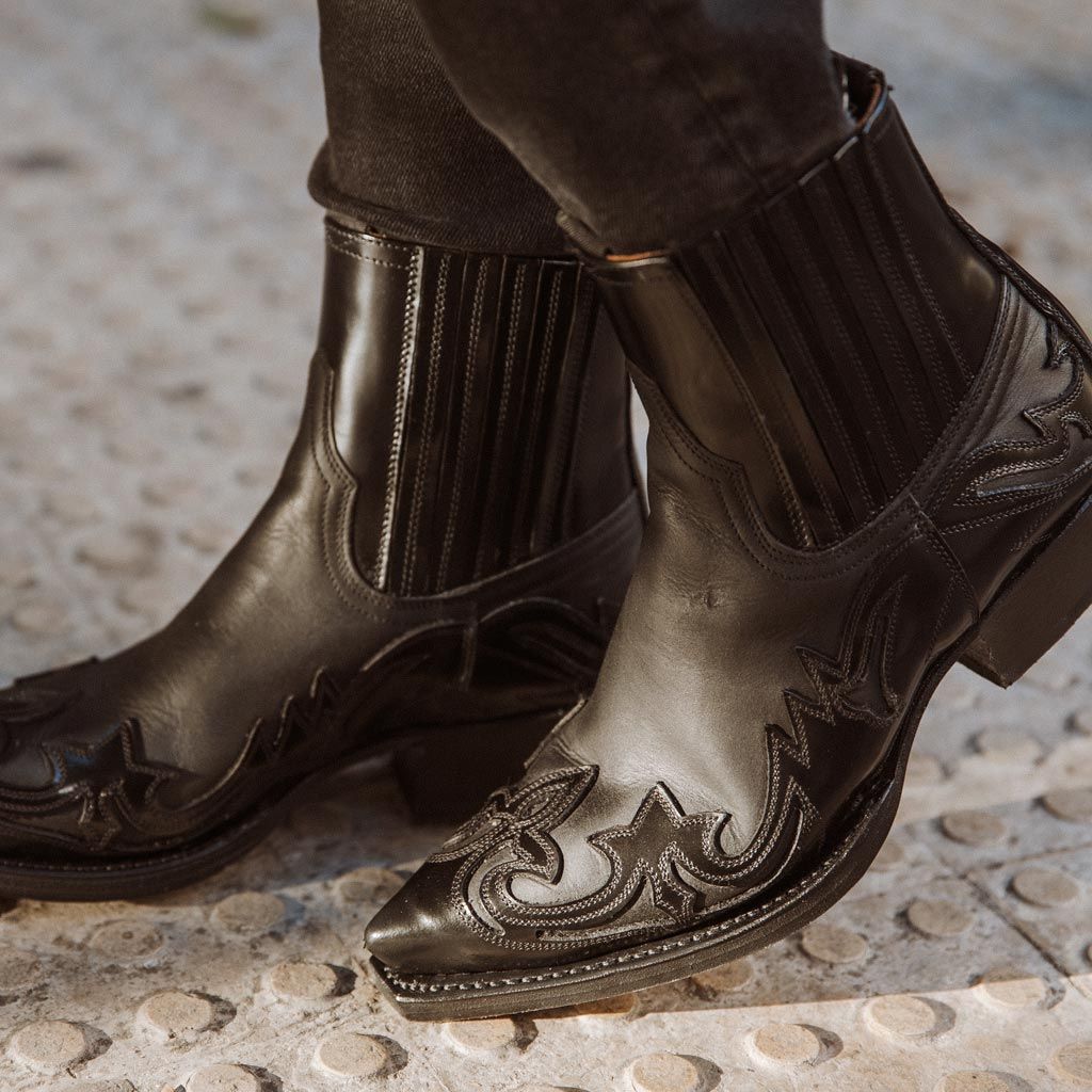 sendra-boots-4660-cuervo-stiefelette-flora-negro-sprinter-negro image 5