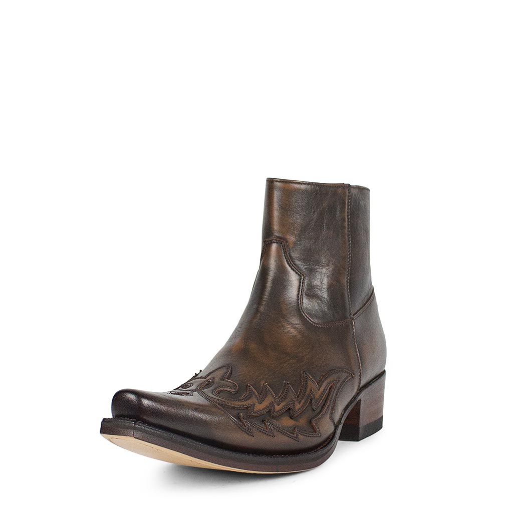 sendra-boots-11783-chelsea-boots-natur-antic-jacinto image 2