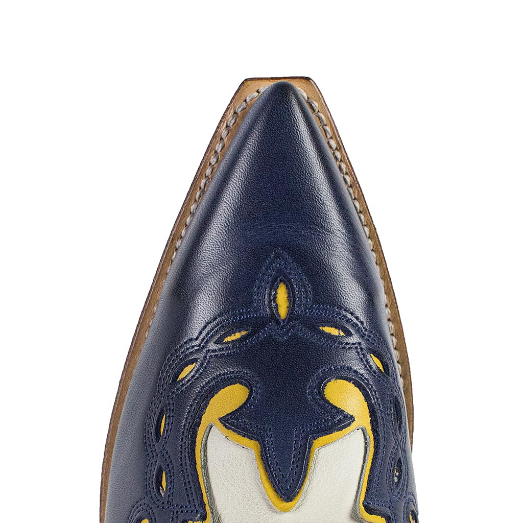 sendra-boots-4549-cuervo-cowboy-stiefel-palermo-navy image 4