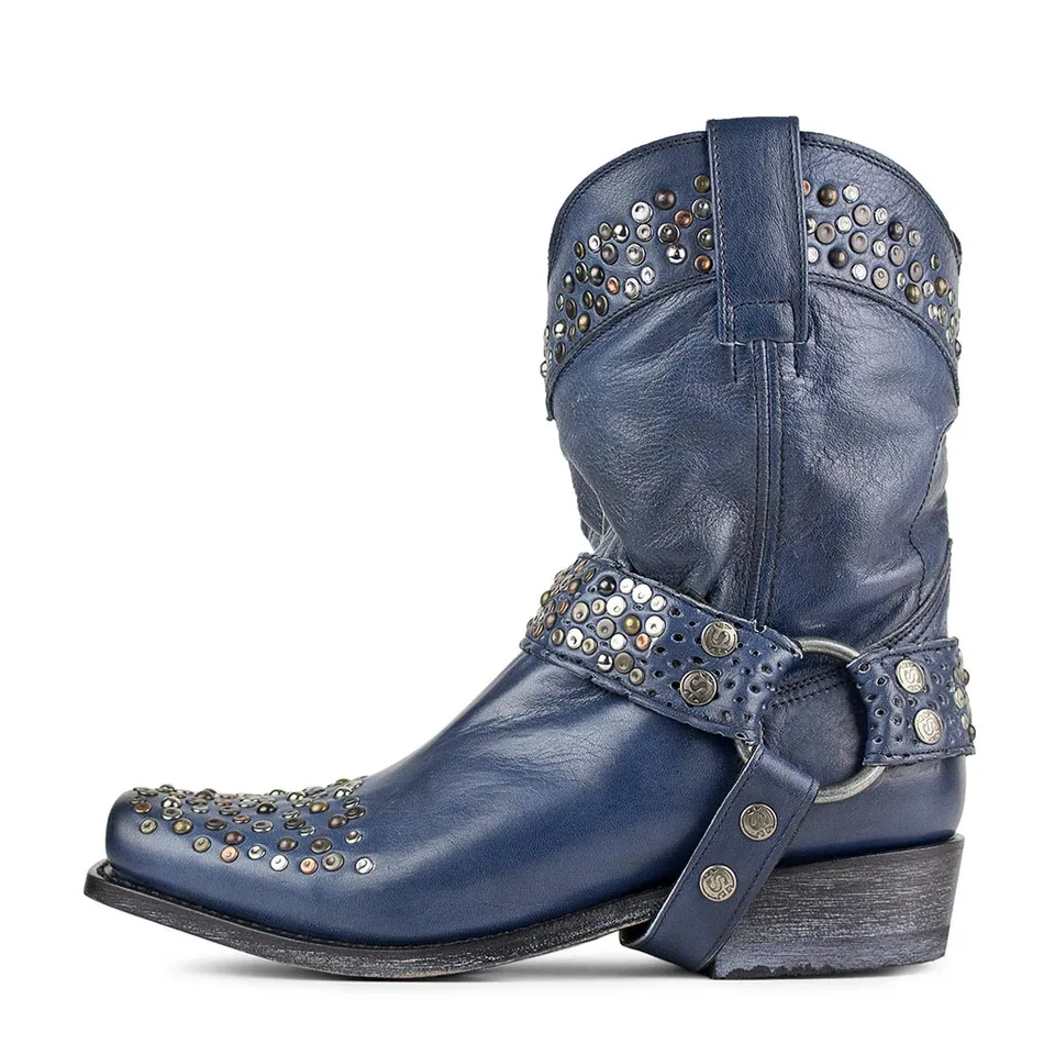 sendra-boots-11117-bella-jeans-negro-biker-stiefel-damen image 1