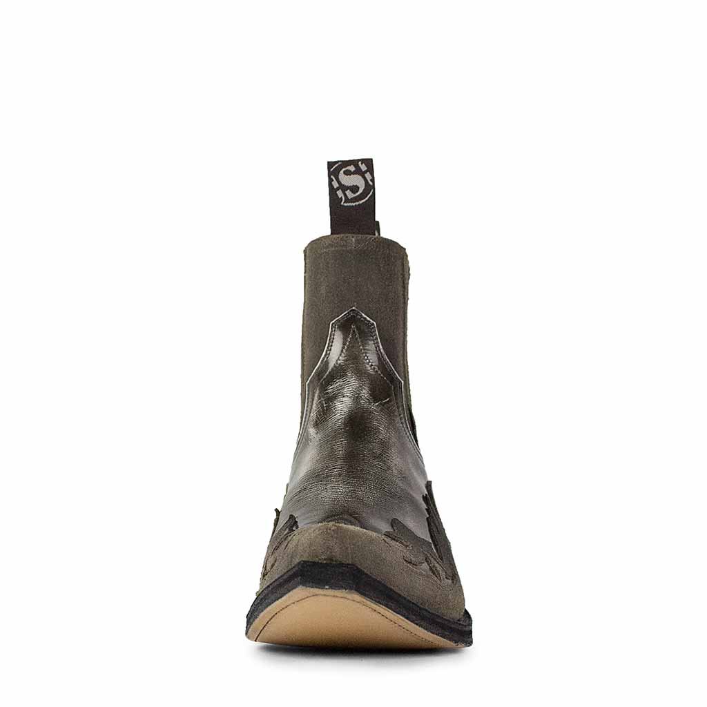sendra-boots-4660-cuervo-biker-stiefel-flora-blanco-dirty image 3